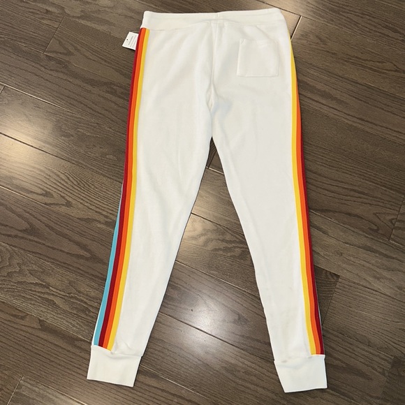 Retro Stripe Burnout Joggers - Picture 3 of 4